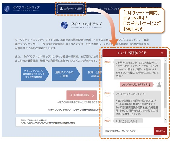 サービス画面イメージ