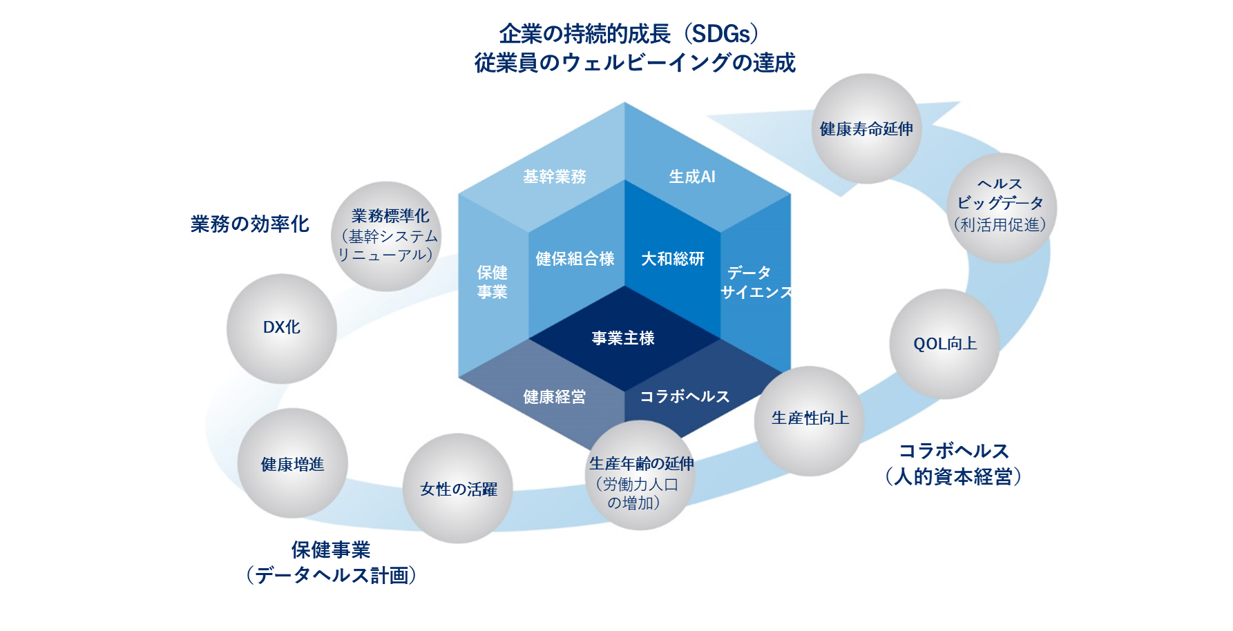ヘルステックソリューション概要図