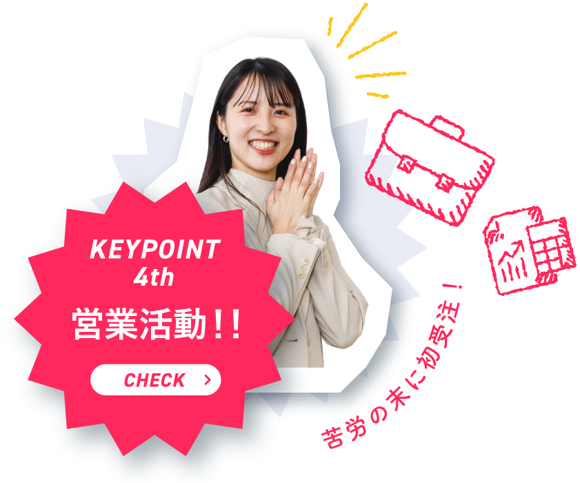 営業活動‼